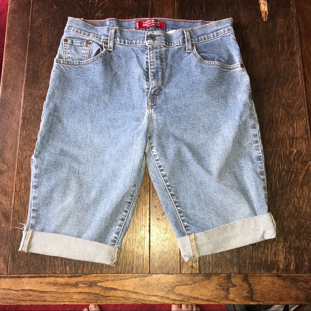 Levi’s Bermuda jean shorts